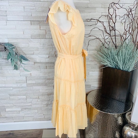 Gal Meets Glam NWT Peggy Swiss Dot MIDI Dress SZ 8 - Picture 6 of 15